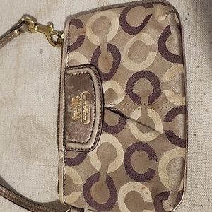 Coach wristlet